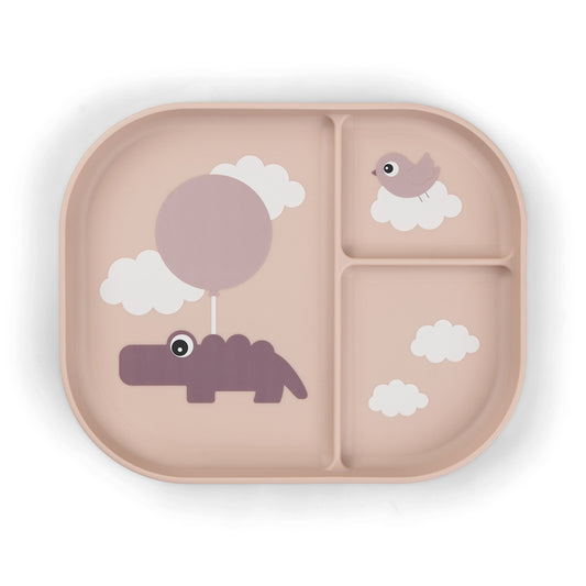 Done by Deer Foodie rosa Menüteller Happy clouds