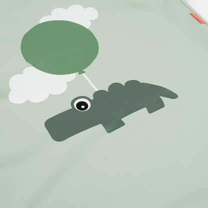 done by deer grüne Wasserdichte Kinderschürze Happy clouds
