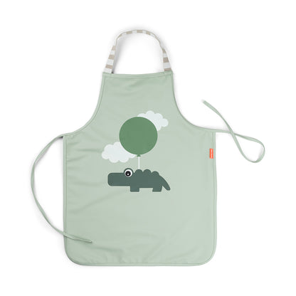 done by deer grüne Wasserdichte Kinderschürze Happy clouds