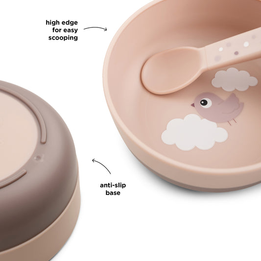 done by deer Foodie rosa Schüssel Happy clouds 1836321