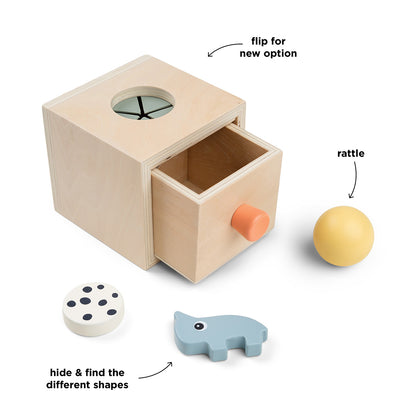 done by deer Versteckbox aus Holz Nozo im colour mix - ab 10 Monaten