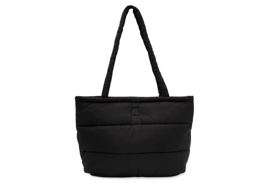 Wickeltasche Puffed bag Black