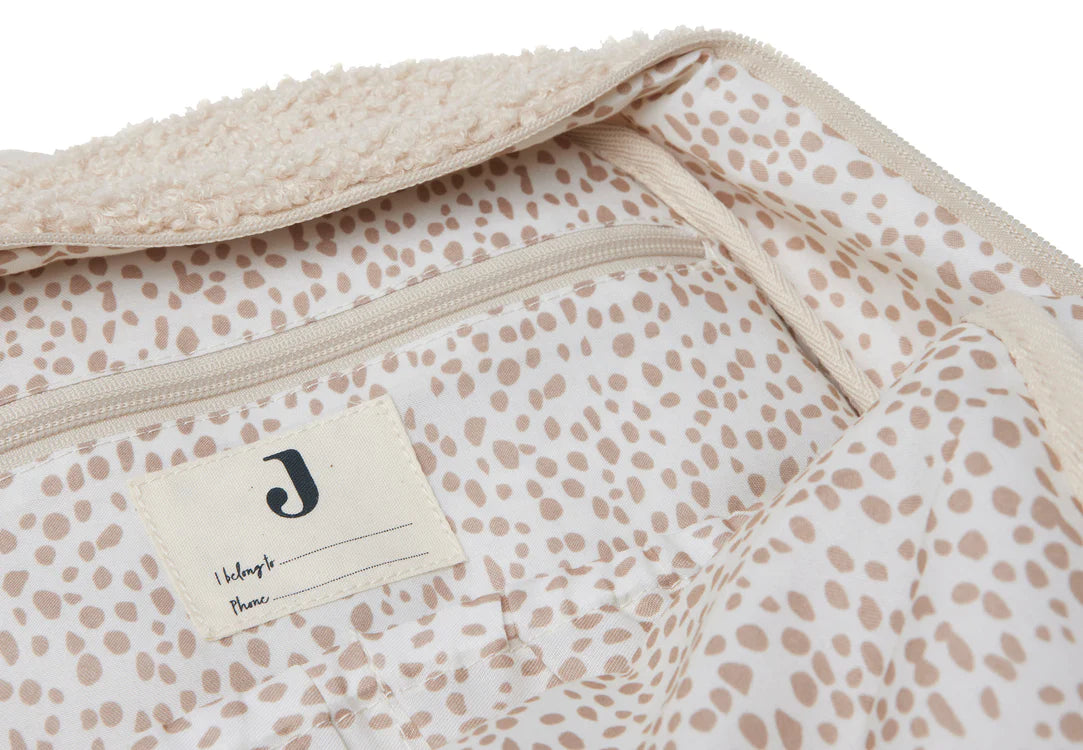 Wickeltasche Rucksack Boucle - Naturel