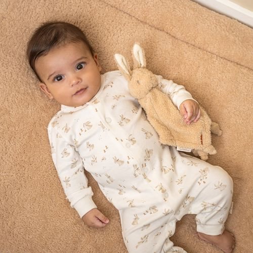 Little Dutch Kuscheltuch Baby Bunny Hase beige