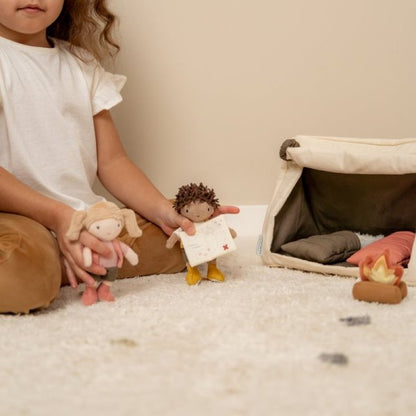 Jake und Anna Puppen Camping Spielset Little Dutch LD4550