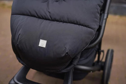 Jollein Buggy Kinderwagen Fußsack Stroller - schwarz