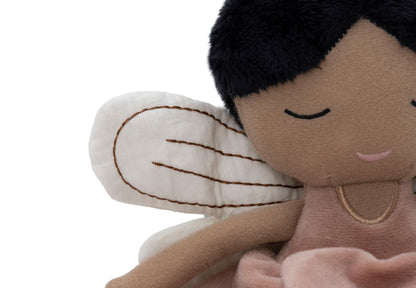 Jollein Kuschelpuppe Fee Mae - Elfe altrosa Kuscheltier Fairy Mae