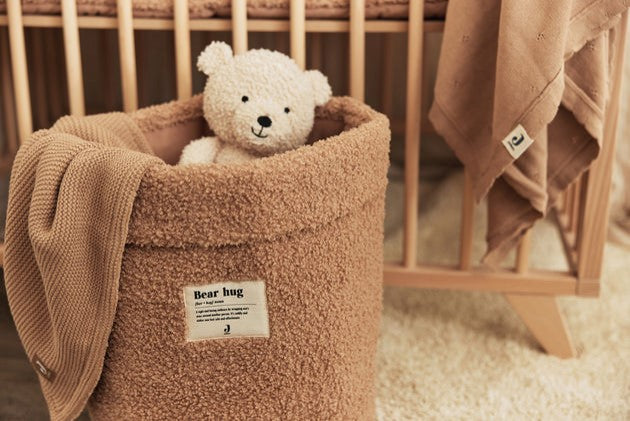 Jollein Kuscheltier Teddybär Naturel - Teddy Bear Bouclé