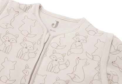 Jollein Schlafsack mit abnehmbaren Ärmeln 70cm Fox - Nougat