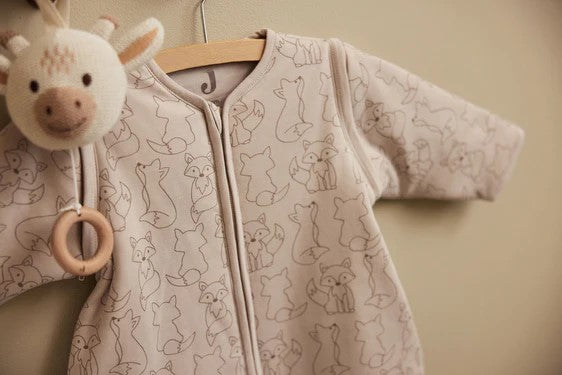 Jollein Schlafsack mit abnehmbaren Ärmeln 70cm Fox - Nougat