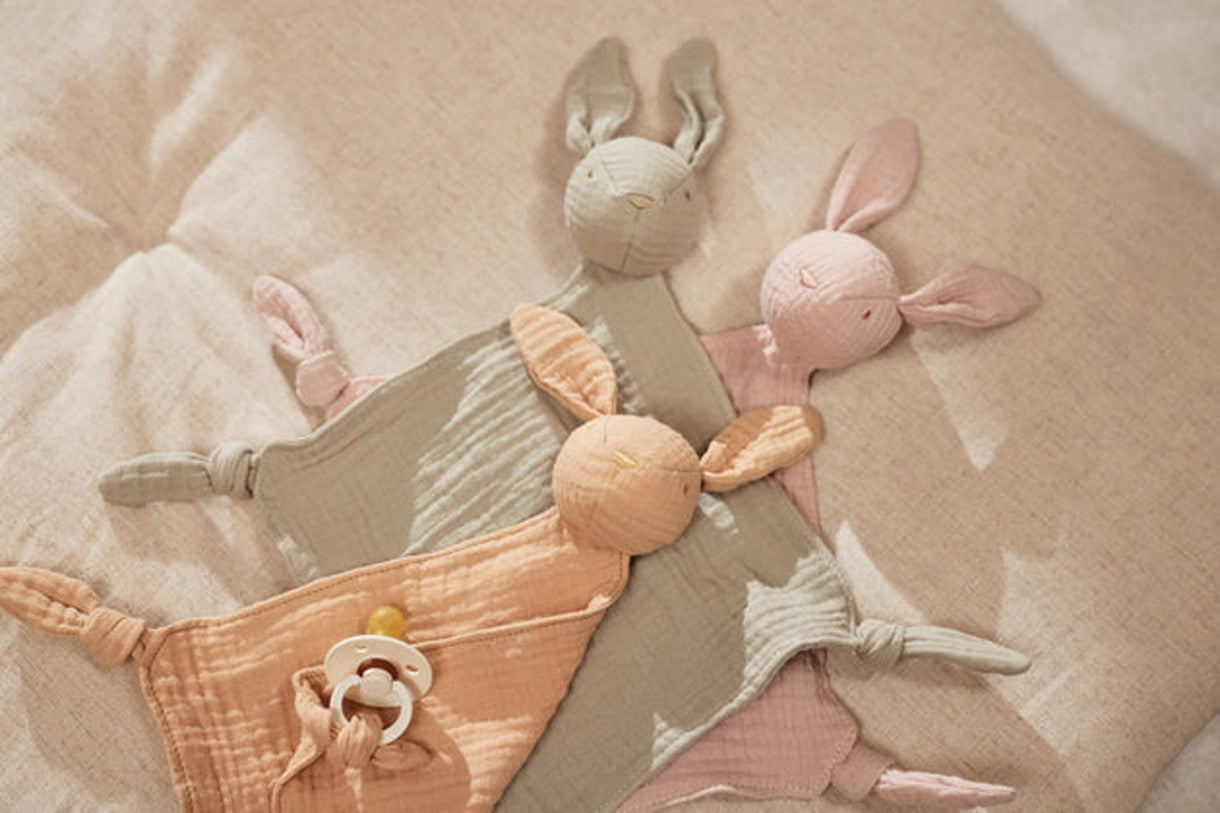 Jollein Schmusetuch Hase Bunny Ears Moonstone