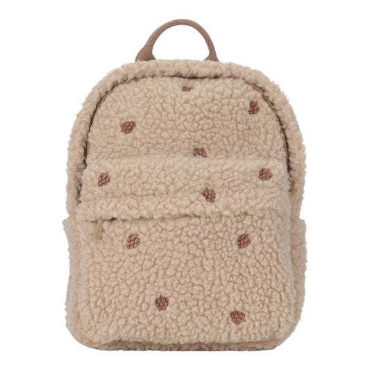 Kinderrucksack Teddy Taupe Little Dutch