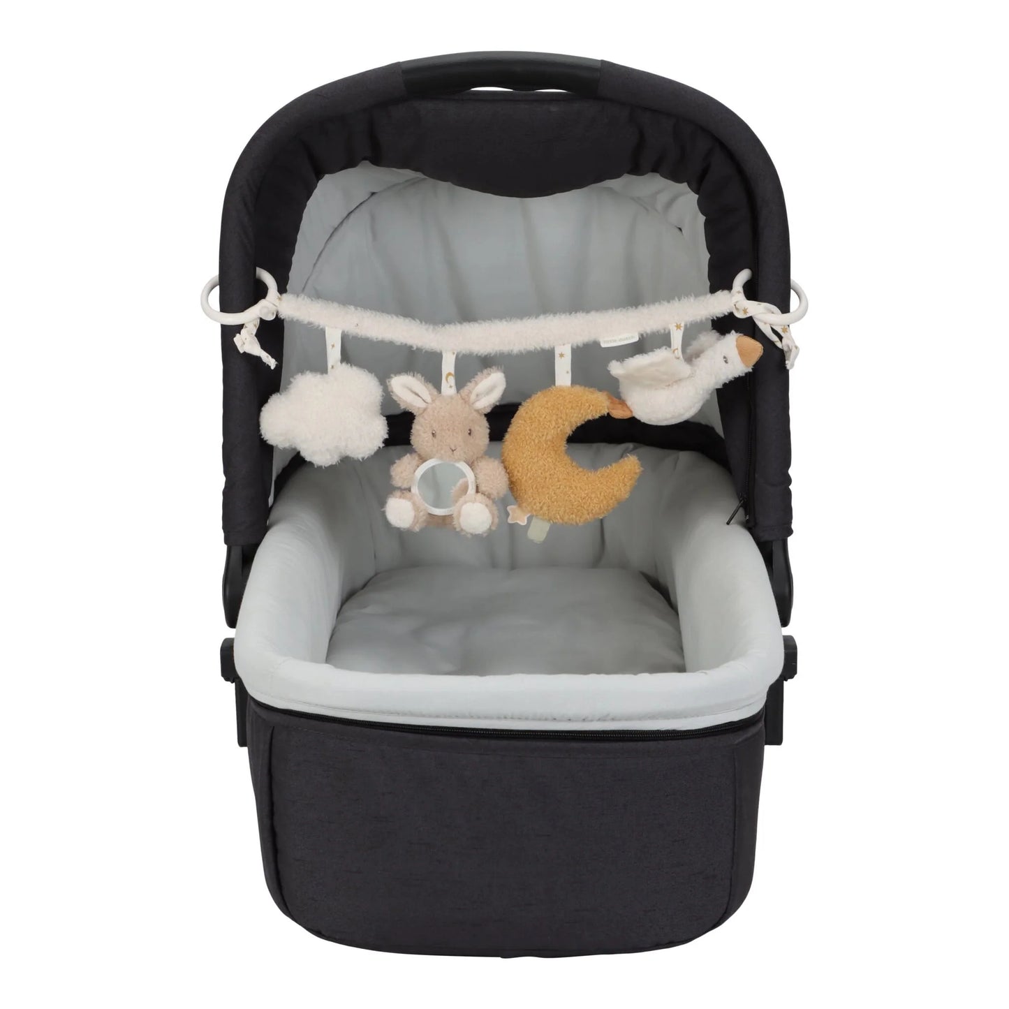 Little Dutch Kinderwagenkette Goose & Bunny Newborn Naturals