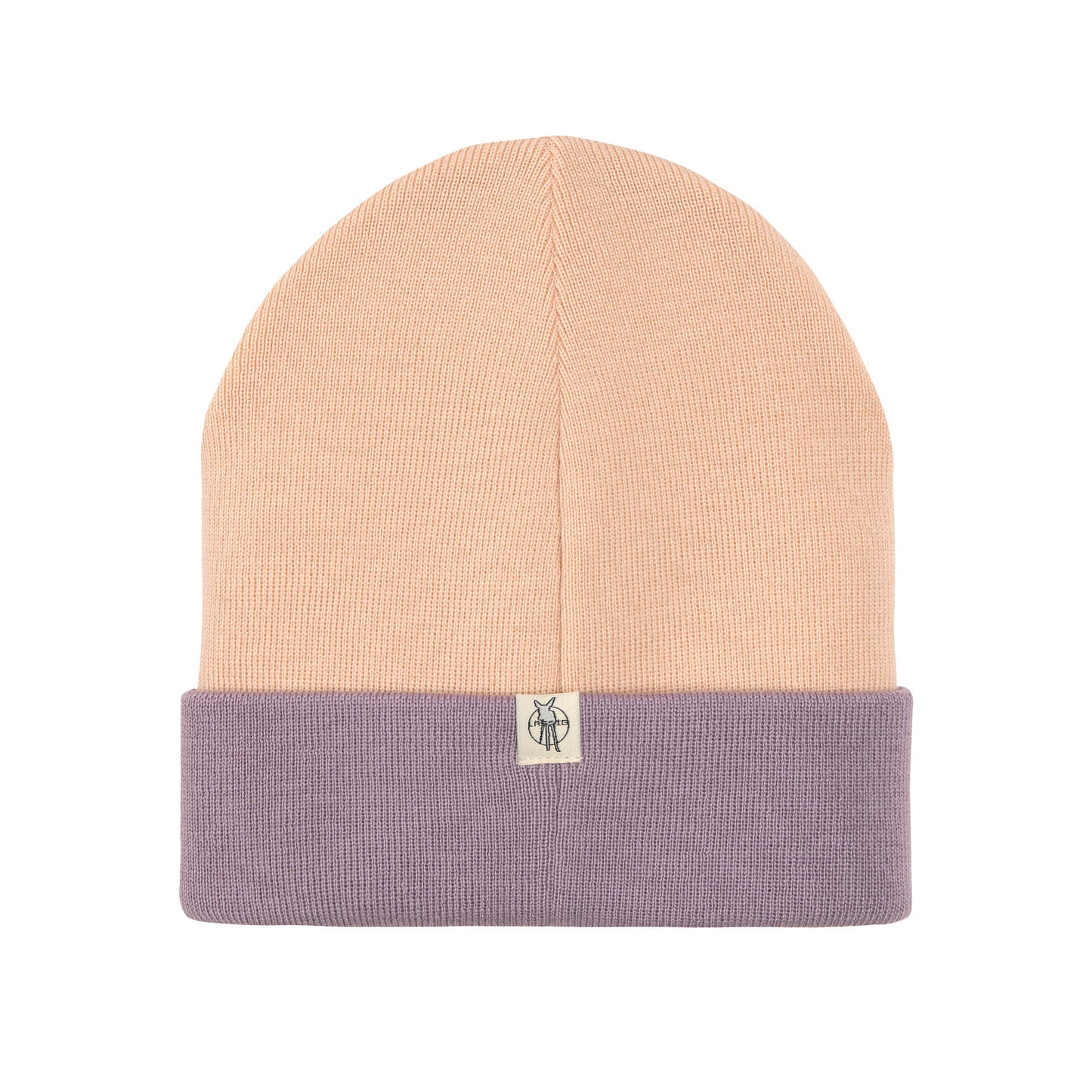 Lässig Beanie Mütze Kinder - Merino Wolle Little Gang Happy Rosa