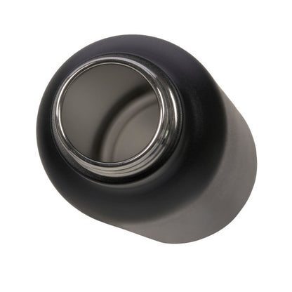 Lässig Edelstahl Trinkflasche BOLD Schwarz