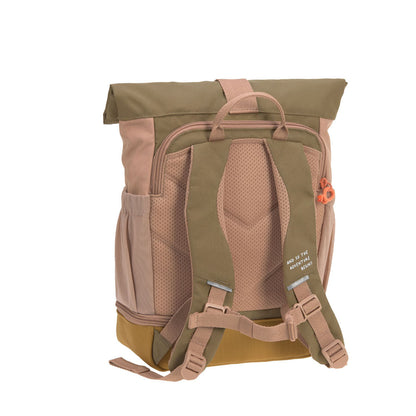 Lässig Kindergartenrucksack Rolltop - Nature Braun