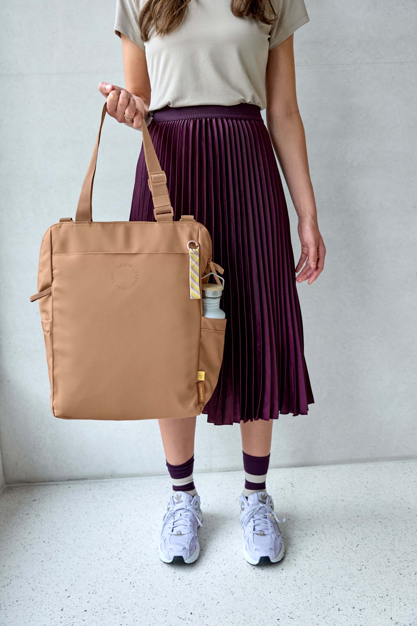 Lässig Wickelrucksack braun Conversion Backpack almond