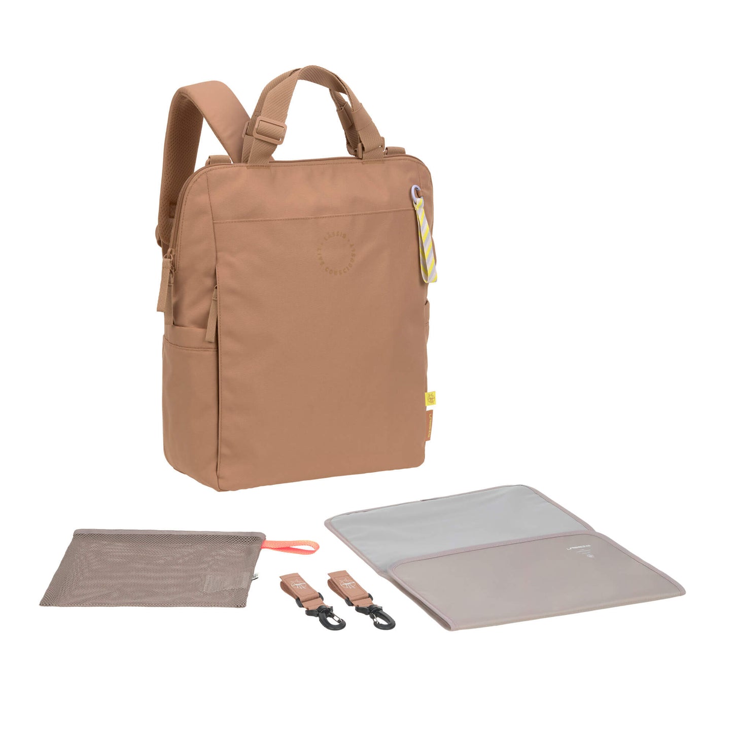 Lässig Wickelrucksack braun Conversion Backpack almond