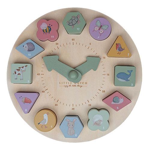 Little Dutch Puzzle Uhr Little Farm - das Uhrenpuzzle LD8017