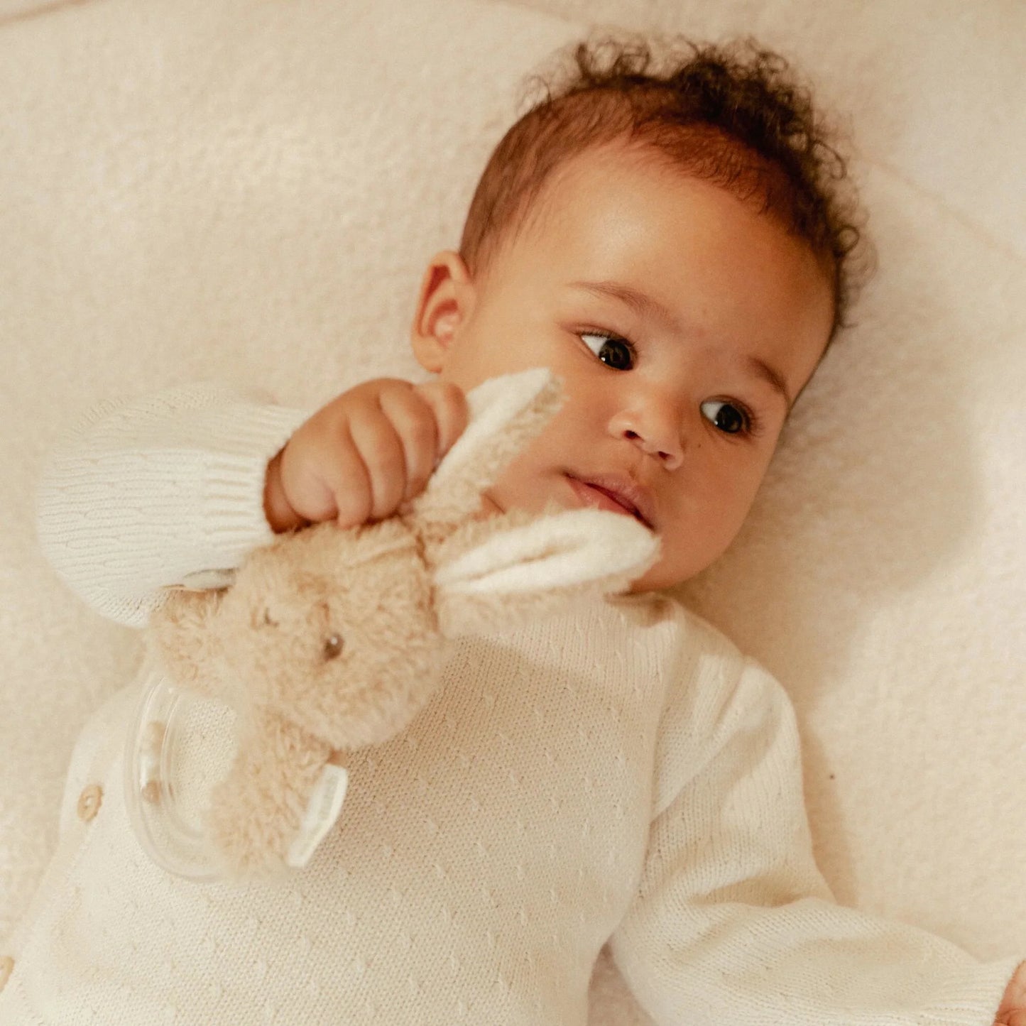 Little Dutch Ringrassel Bunny Beige Newborn Naturals