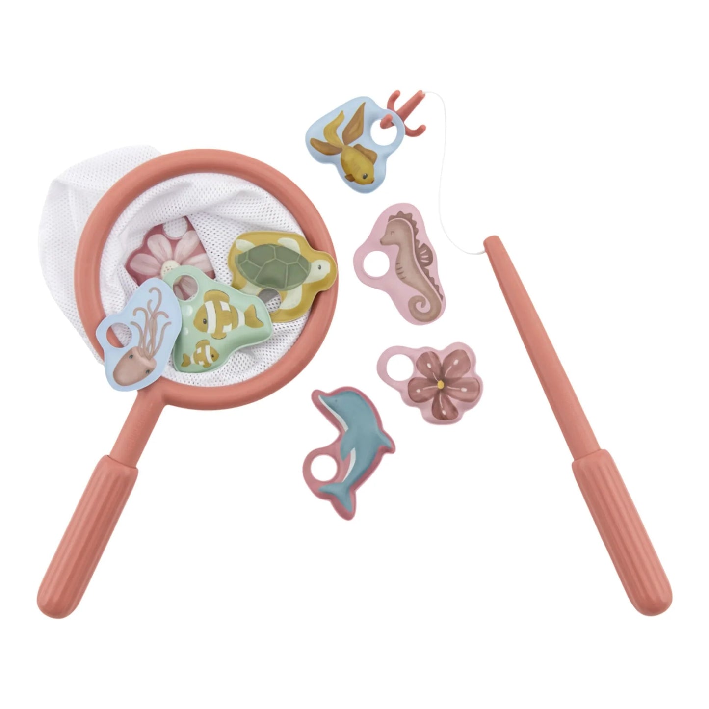 Little Dutch Angelspiel rosa Fischspiel Bad