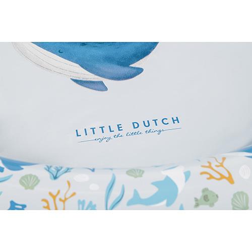 Little Dutch Pool Ocean Dreams Blau 80 cm - aufblasbares Schwimmbecken