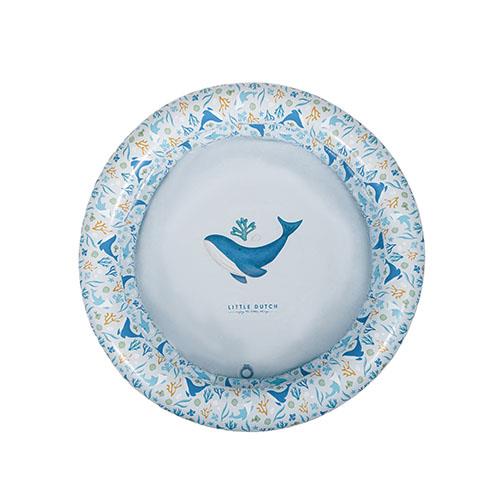 Little Dutch Pool Ocean Dreams Blau 80 cm - aufblasbares Schwimmbecken