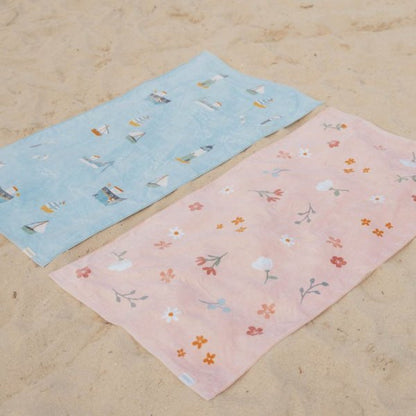 Little Dutch Badehandtuch rosa Little Pink Flowers