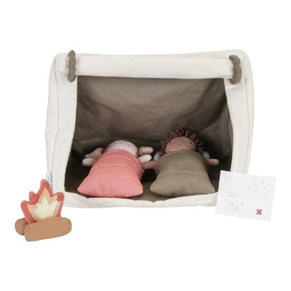 Jake und Anna Puppen Camping Spielset Little Dutch LD4550