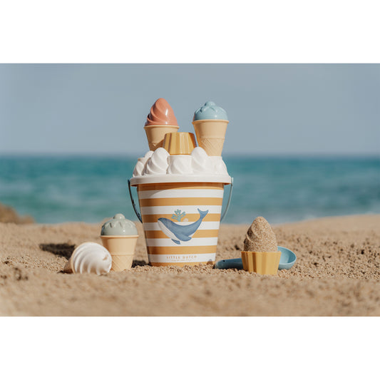 Little Dutch Eiscreme Eimer Set blau Ocean Dreams Blue