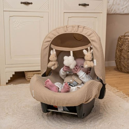 Little Dutch Kinderwagenkette Baby Bunny - beige Häschen
