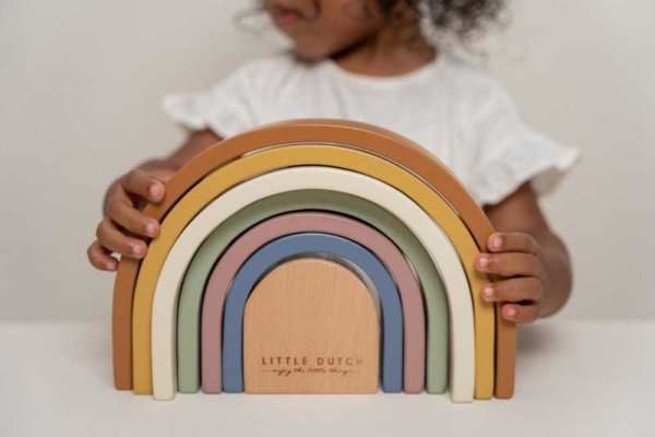 Little Dutch Regenbogen aus Holz Vintage FSC LD7100