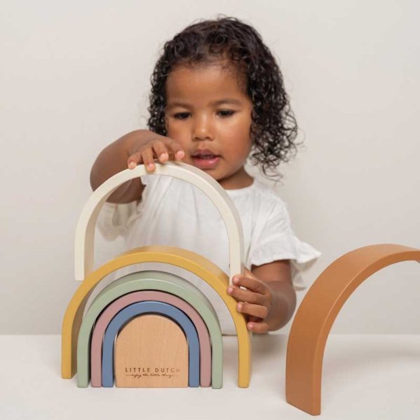 Little Dutch Regenbogen aus Holz Vintage FSC LD7100