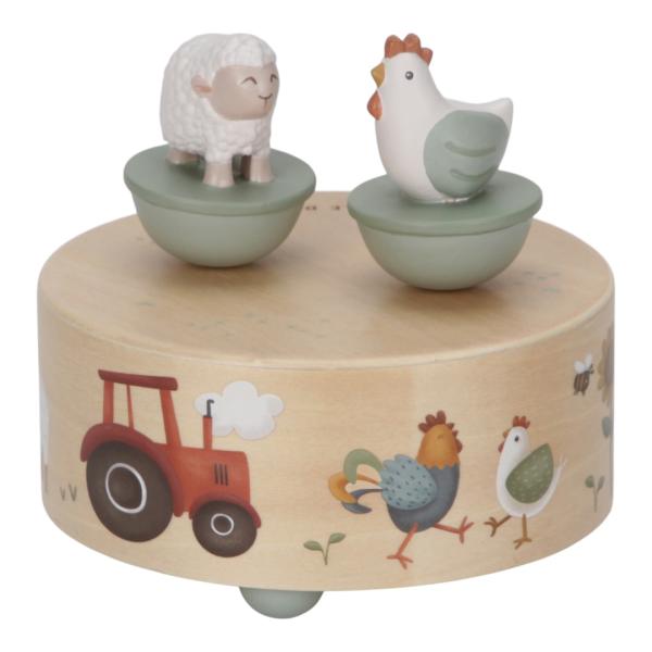 Little Dutch Holz Spieluhr mit tanzenden Figuren Little Farm