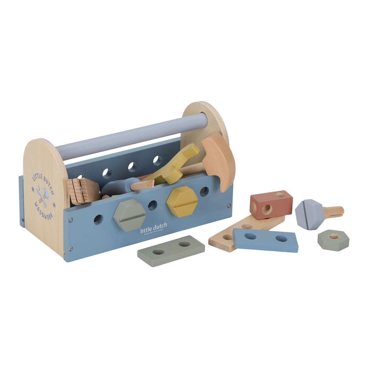 Little Dutch Holz Werkzeugkasten FSC Essentials