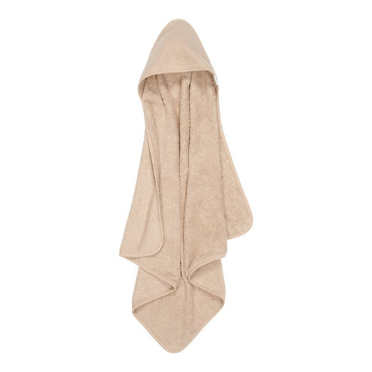 Little Dutch Kapuzenhandtuch Pure Beige - 75 x 75 cm