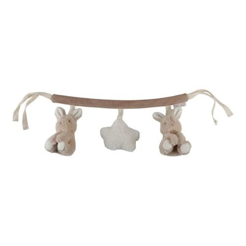 Little Dutch Kinderwagenkette Baby Bunny - beige Häschen