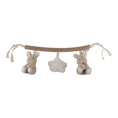 Little Dutch Kinderwagenkette Baby Bunny - beige Häschen