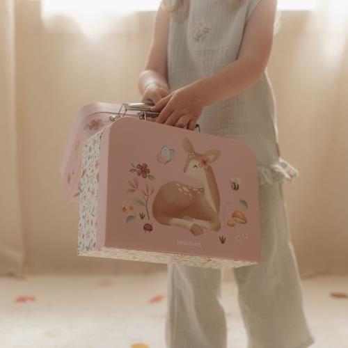 Little Dutch rosa Koffer Set Fairy Garden