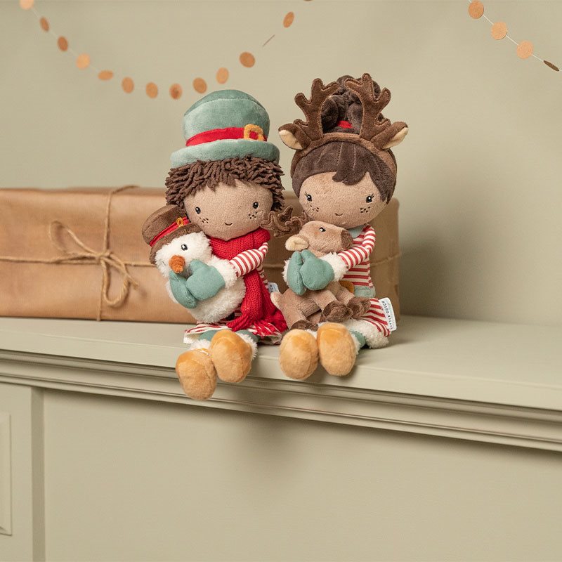 Little Dutch Kuschelpuppe Weihnachten Evi 35cm LD4566