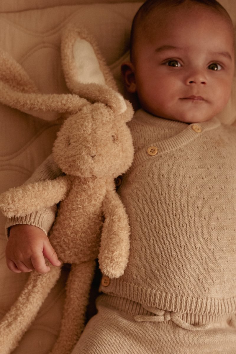 Little Dutch Kuscheltier Baby Bunny Hase 32 cm Beige Newborn Naturals