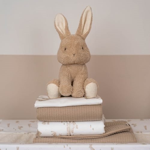 Little Dutch Kuscheltier Kaninchen 25 cm - der beige Kuschelhase sitzend