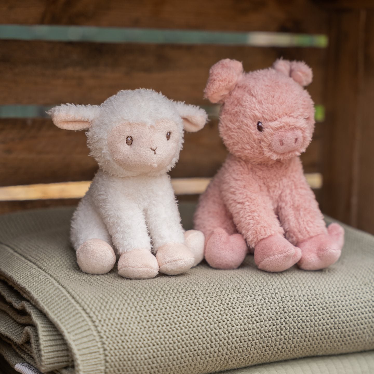 Little Dutch Kuscheltier Schwein 25cm Little Farm rosa LD8833