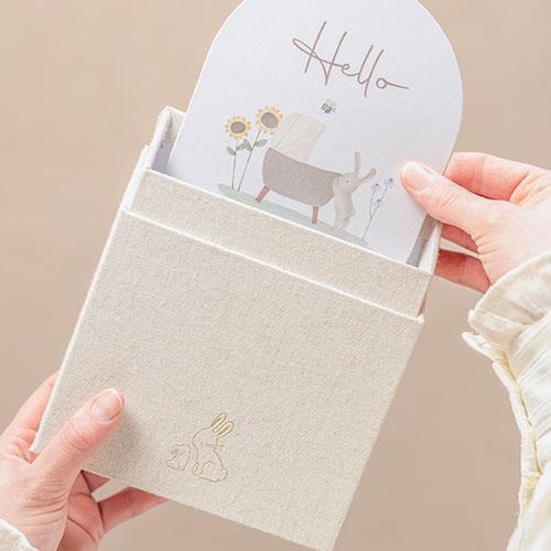 Little Dutch Meilensteinkarten Baby Bunny - englisch