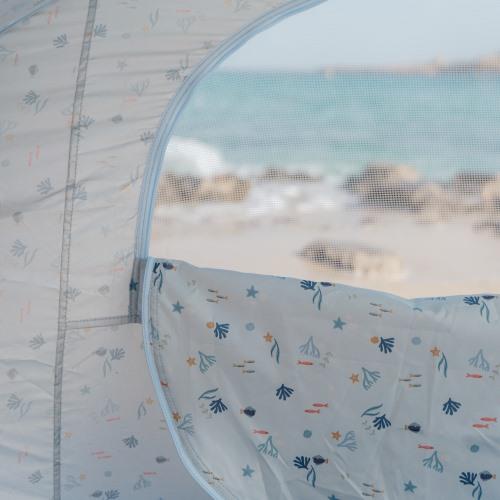 Little Dutch Pop-up Strandzelt Ocean Dreams Blue - Strandmuschel blau