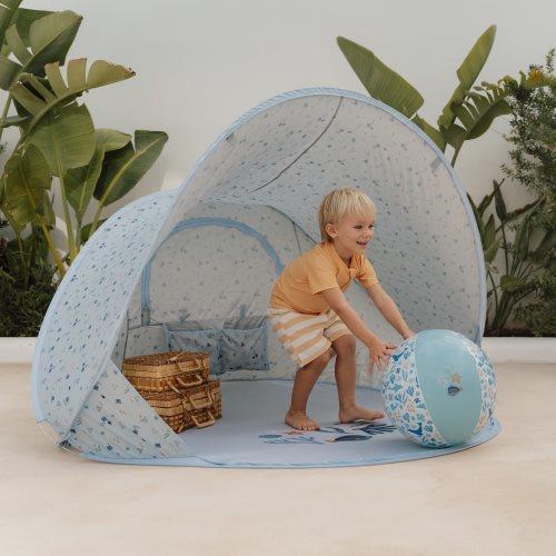 Little Dutch Pop-up Strandzelt Ocean Dreams Blue - Strandmuschel blau