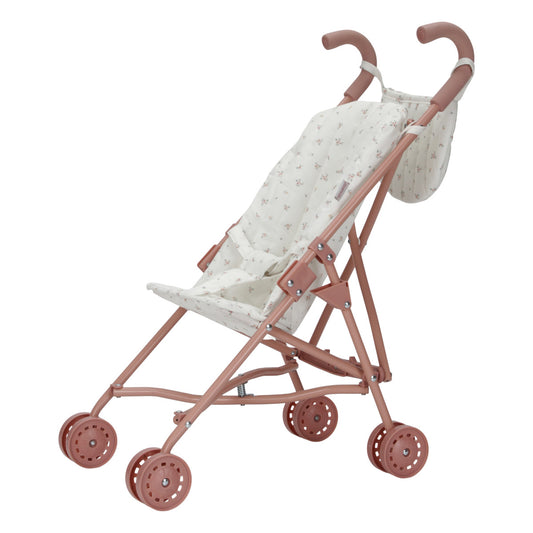 Little Dutch rosa Puppenbuggy aus Metall - faltbar LD4584