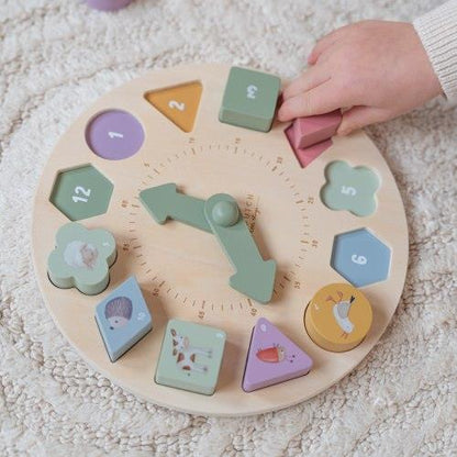Little Dutch Puzzle Uhr Little Farm - das Uhrenpuzzle LD8017