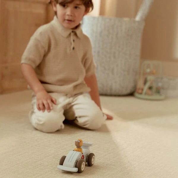 Little Dutch Rennwagen Set Rückziehauto FSC