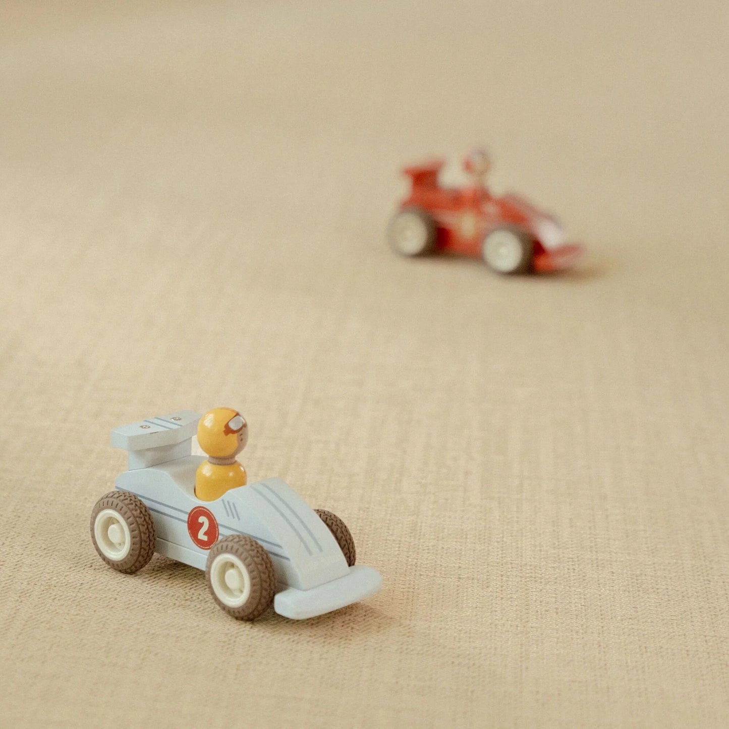 Little Dutch Rennwagen Set Rückziehauto FSC